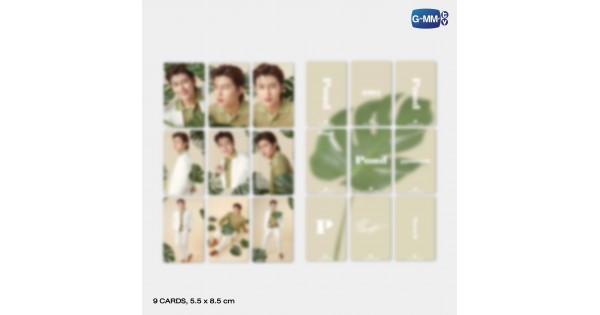 POND | BLOOMING SERIES EXCLUSIVE PHOTOCARD SET